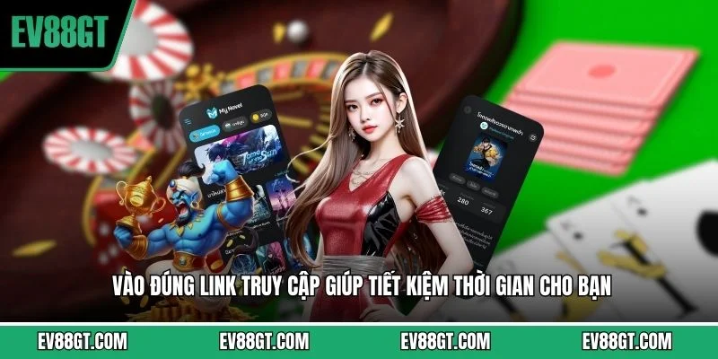 Vào đúng link truy cập giúp tiết kiệm thời gian cho bạn